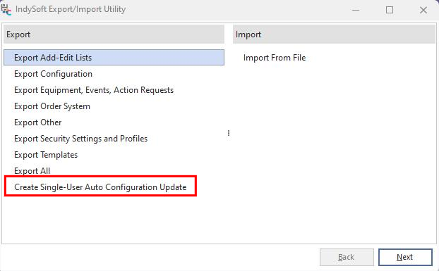 IndySoft Export_Import Utility &amp; IndySoft - Single User - INDYSOFT (Session_ #36480) 2023-05-12 at 11.06.03 AM